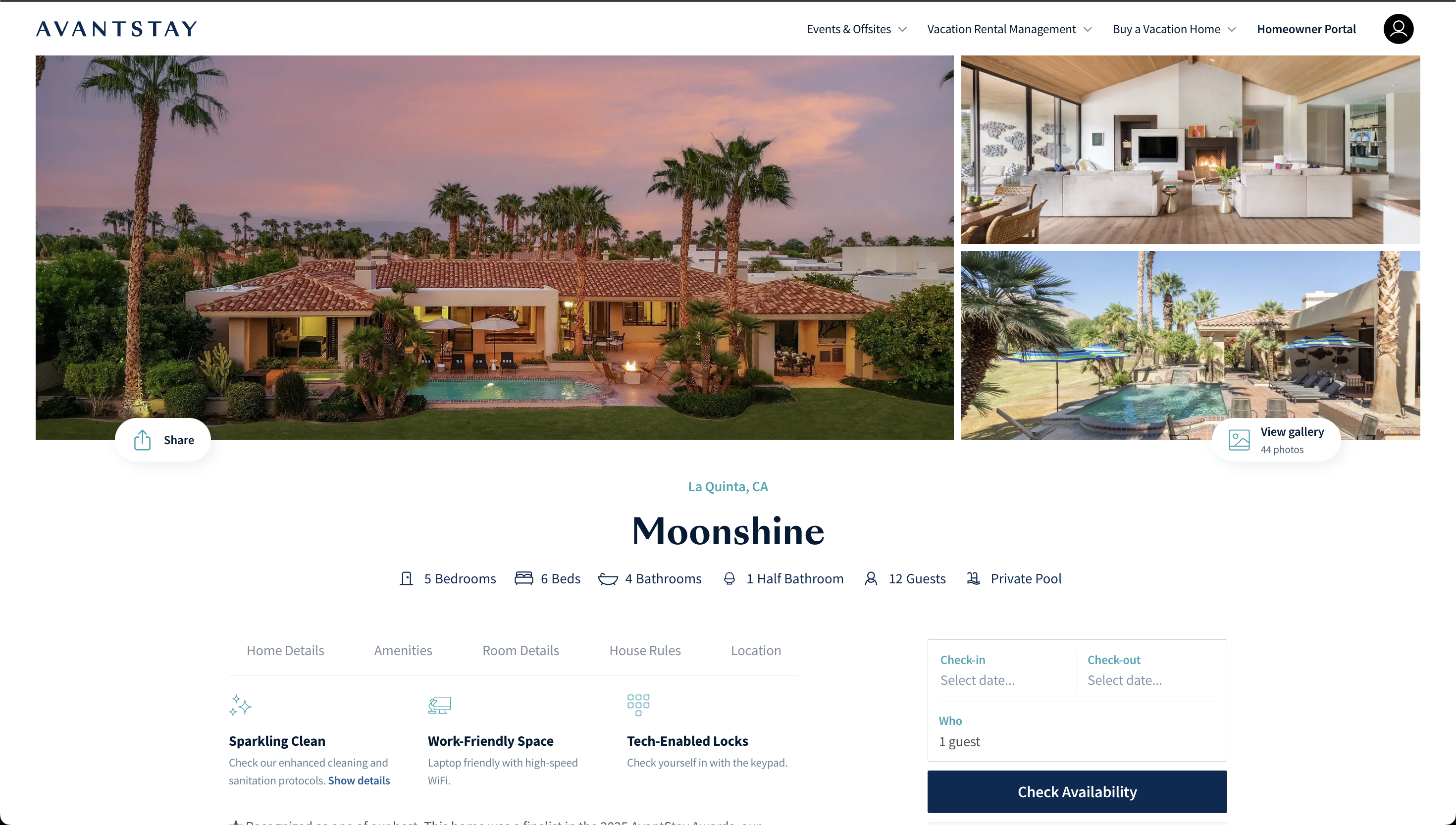 Consumer Booking Site screenshot 2