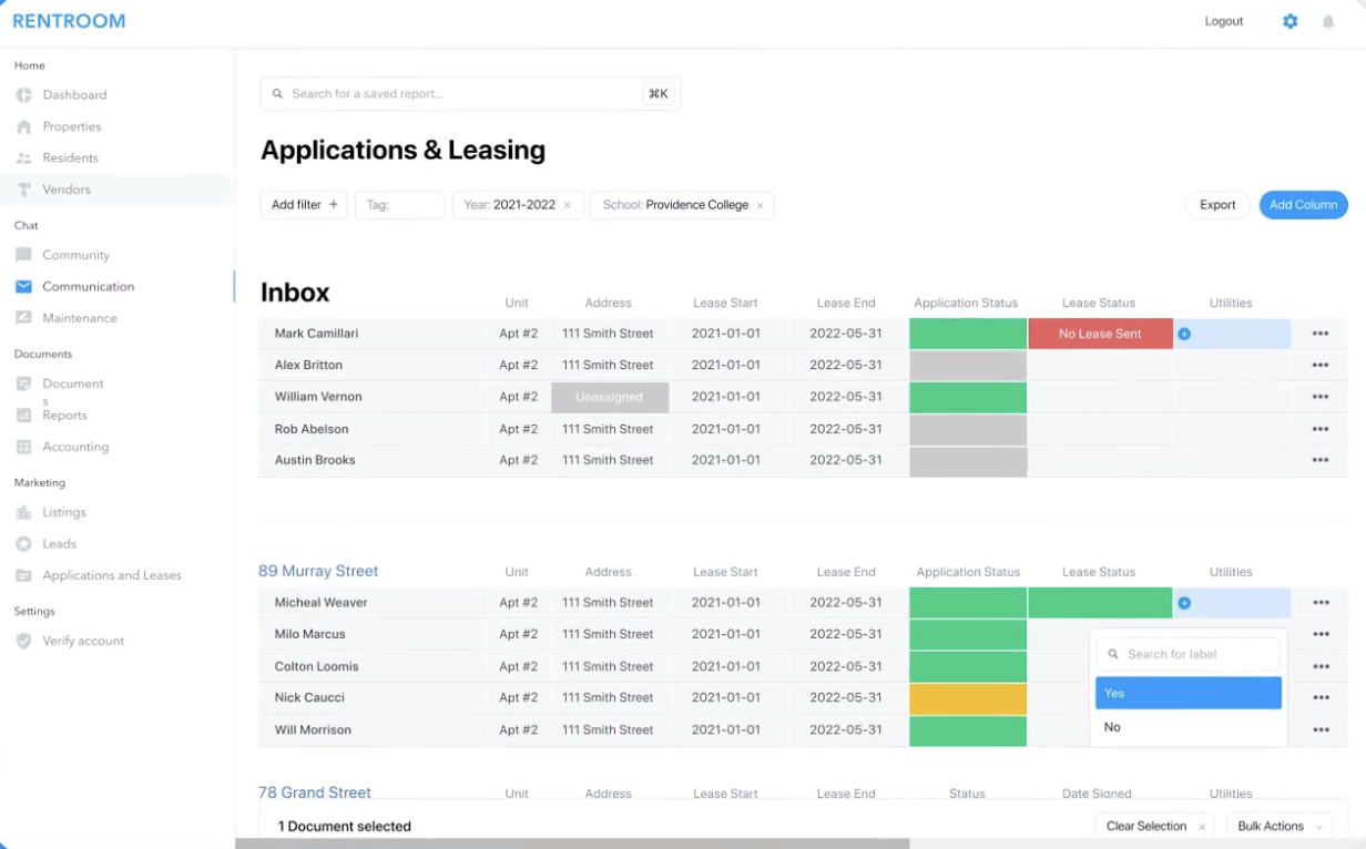Rental Management Platform screenshot 2